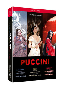 Puccini |The Royal Opera Collection | LA BOHME / TOSCA / TURANDOT  |   DVD